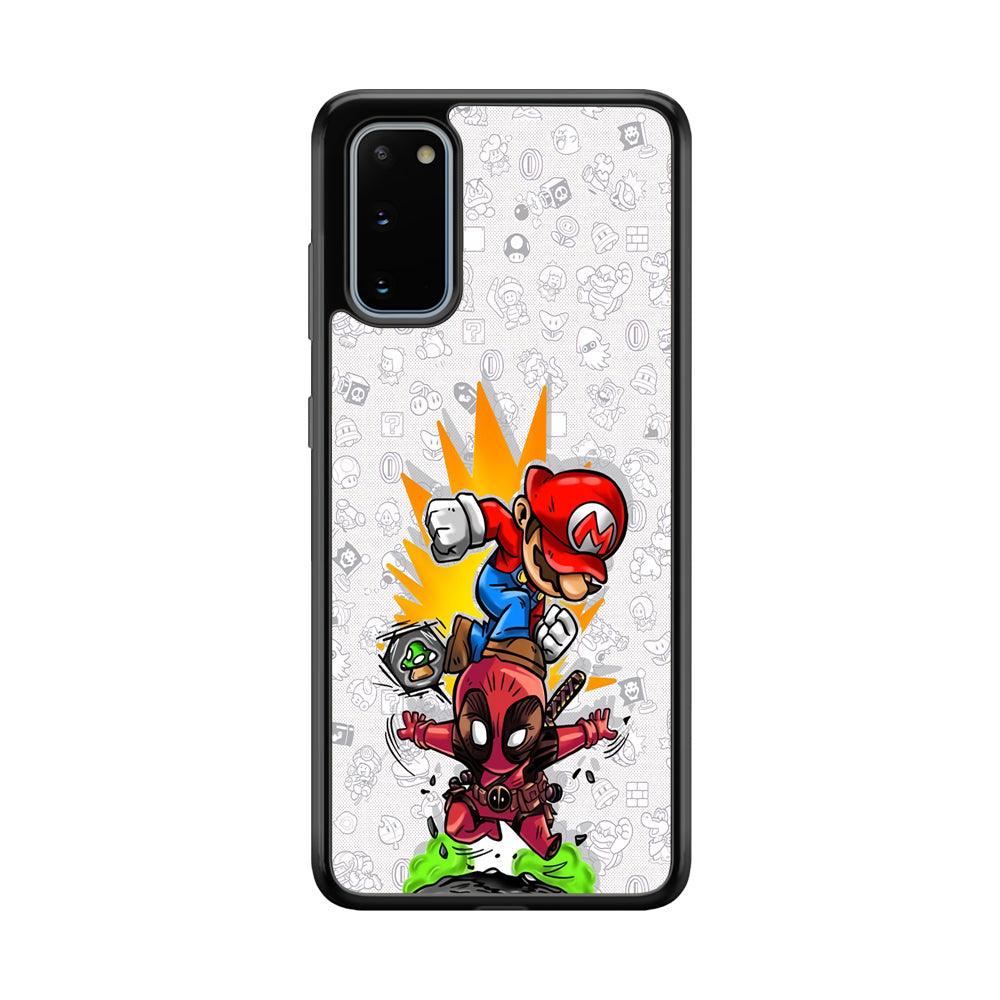 Super Mario Jerk The Problem Samsung Galaxy S20 Case-Oxvistore