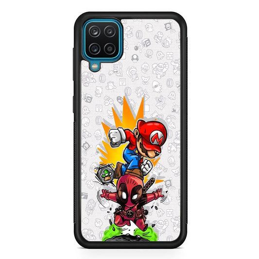 Super Mario Jerk The Problem Samsung Galaxy A12 Case-Oxvistore