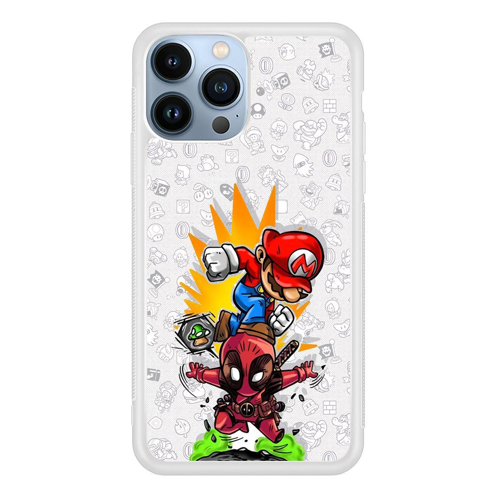 Super Mario Jerk The Problem iPhone 13 Pro Case-Oxvistore