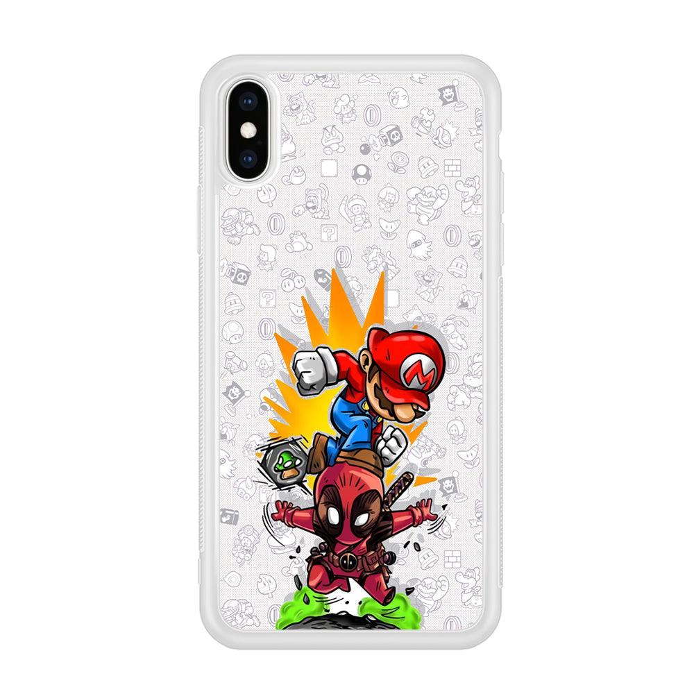 Super Mario Jerk The Problem iPhone XS Case-Oxvistore