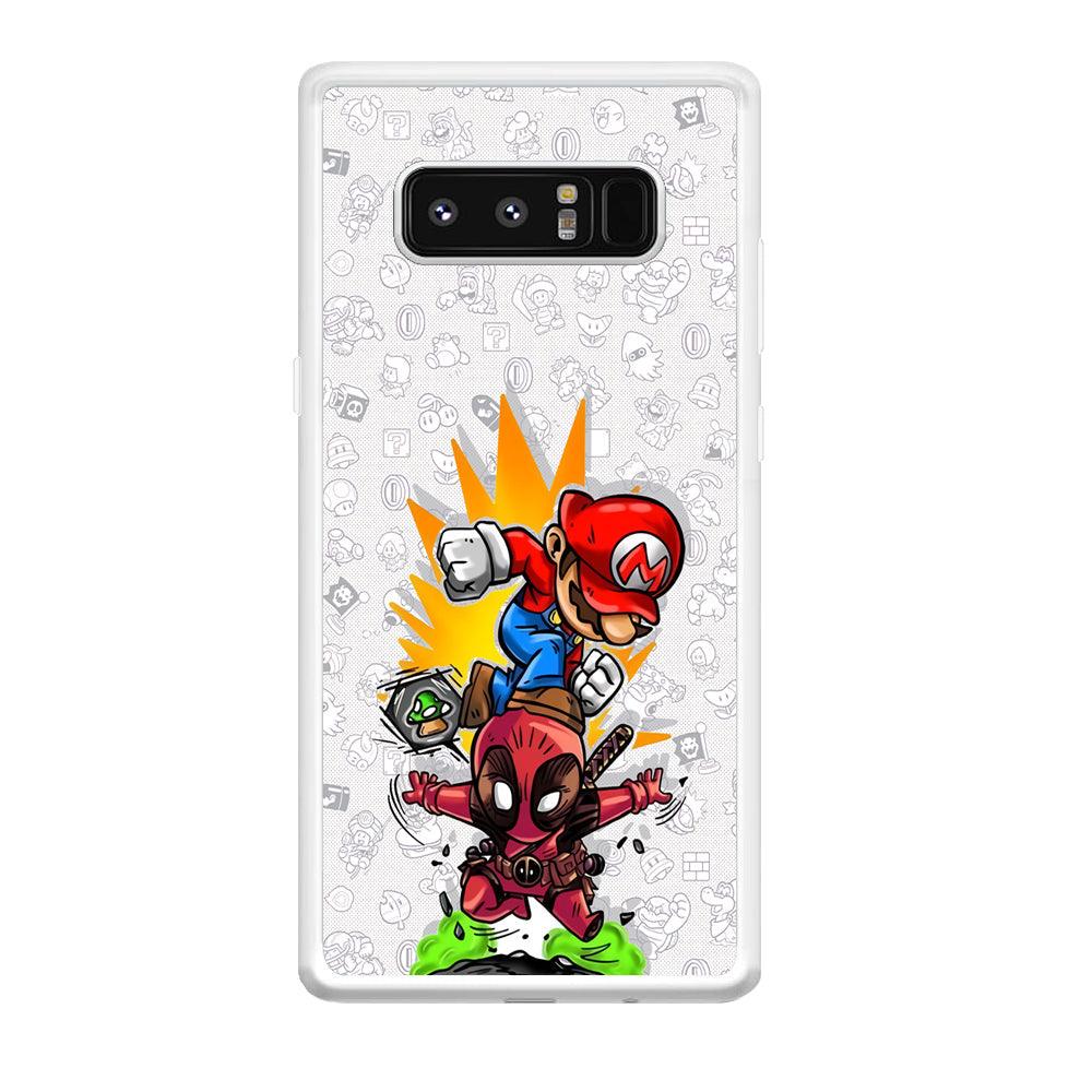 Super Mario Jerk The Problem Samsung Galaxy Note 8 Case-Oxvistore