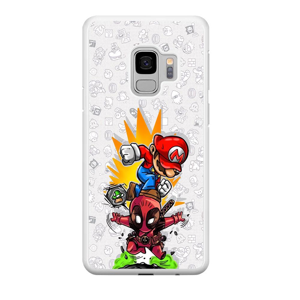 Super Mario Jerk The Problem Samsung Galaxy S9 Case-Oxvistore