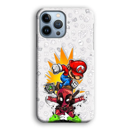 Super Mario Jerk The Problem iPhone 15 Pro Max Case-Oxvistore