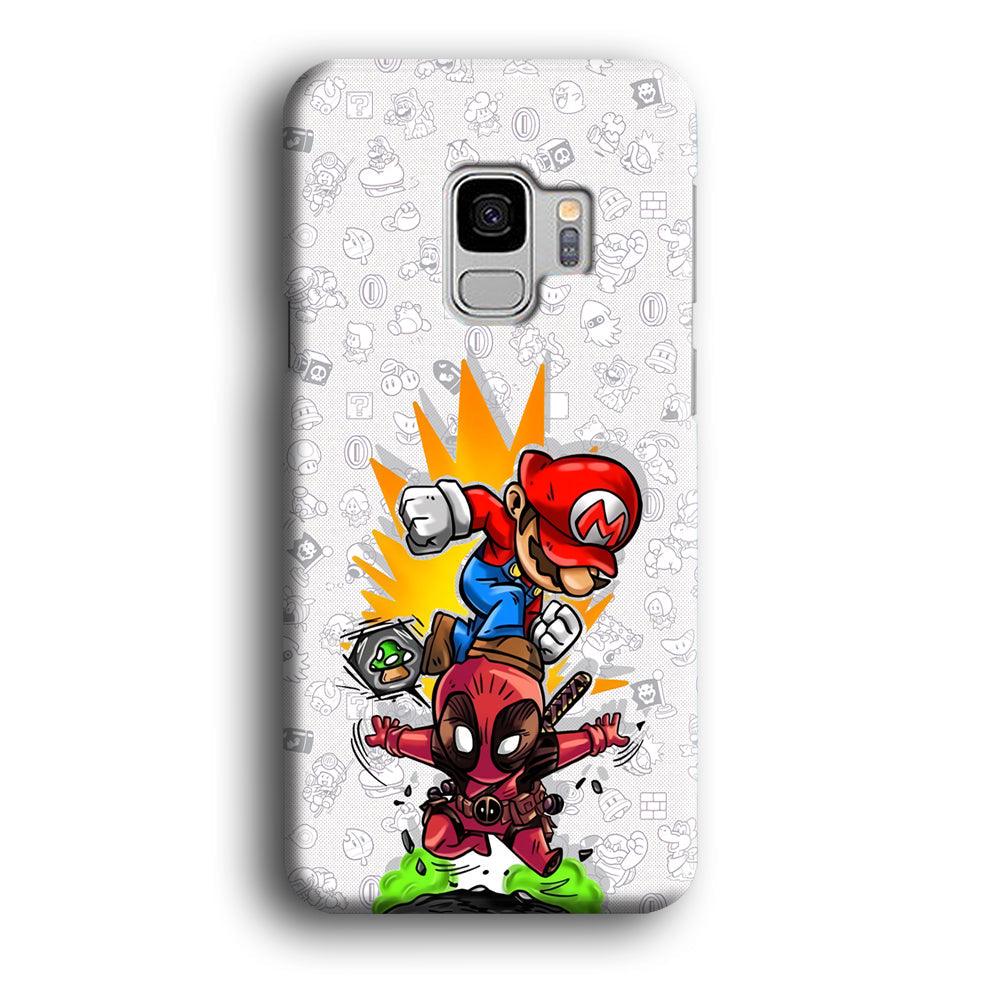 Super Mario Jerk The Problem Samsung Galaxy S9 Case-Oxvistore