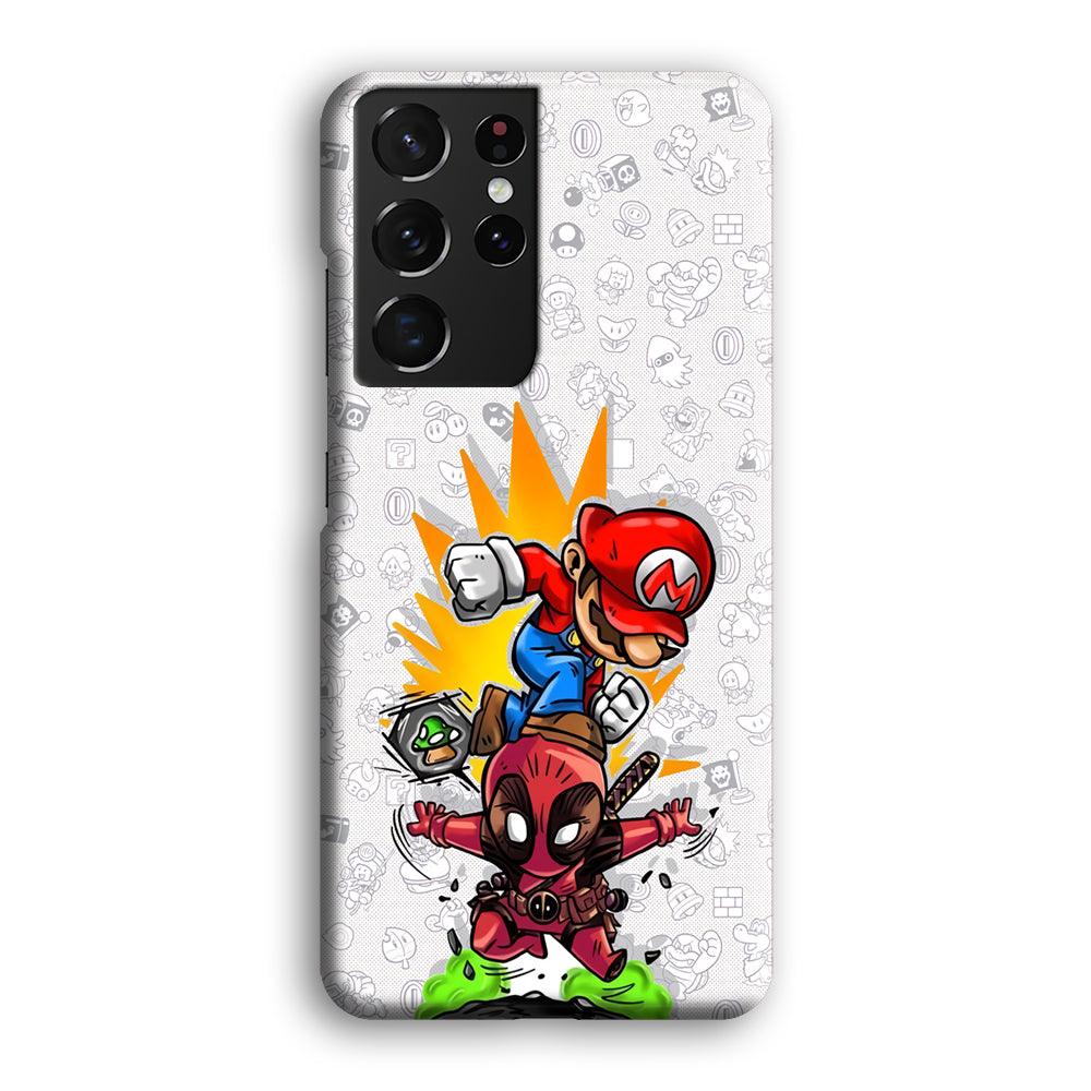 Super Mario Jerk The Problem Samsung Galaxy S21 Ultra Case-Oxvistore