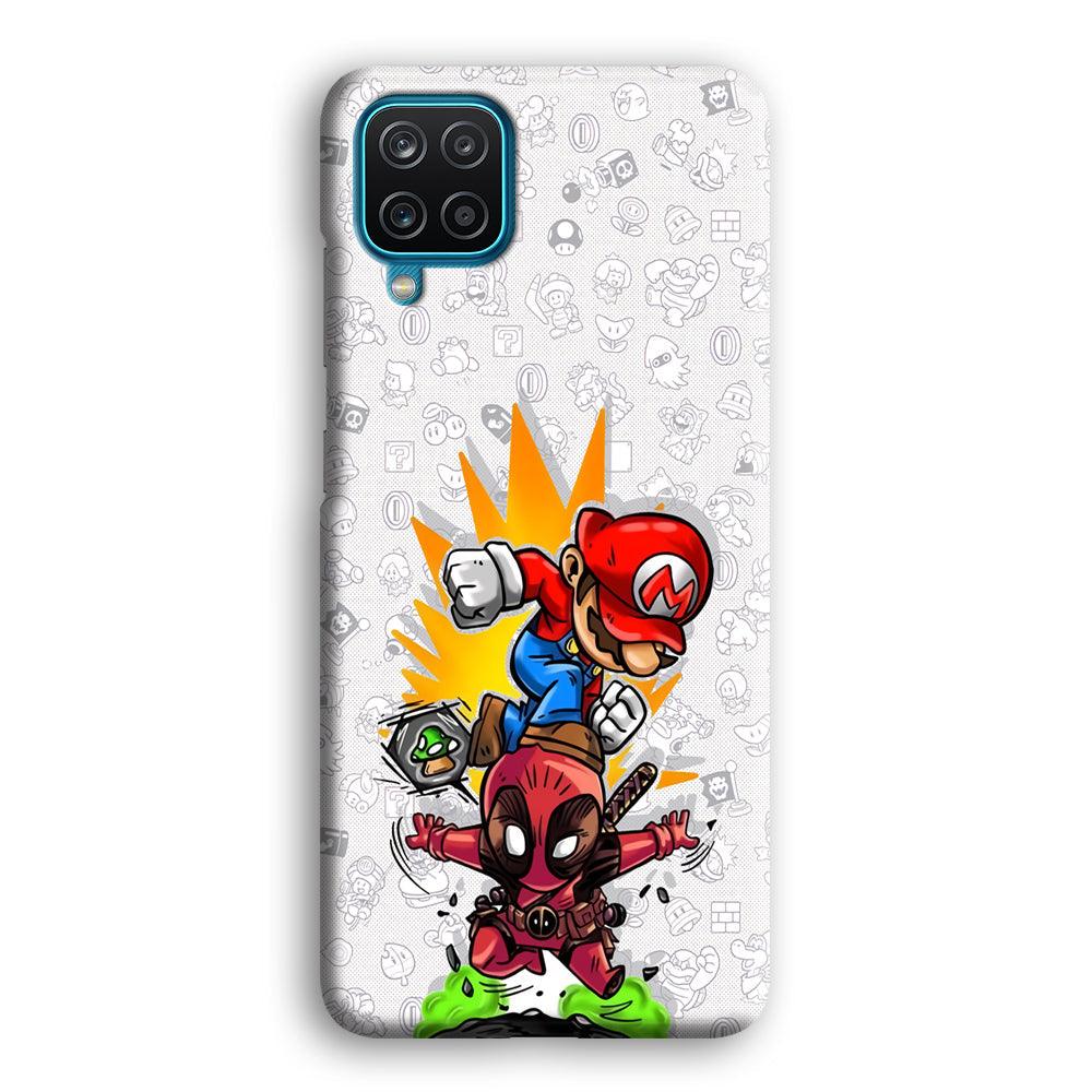 Super Mario Jerk The Problem Samsung Galaxy A12 Case-Oxvistore