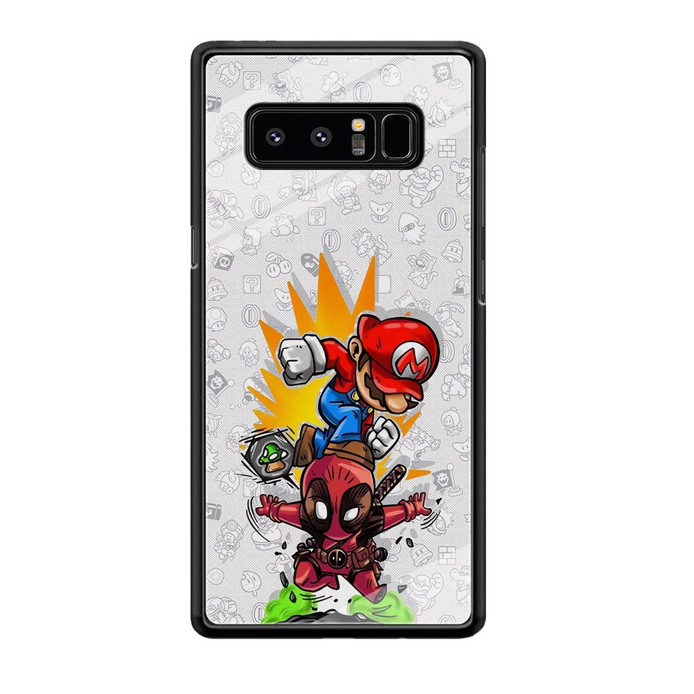 Super Mario Jerk The Problem Samsung Galaxy Note 8 Case-Oxvistore