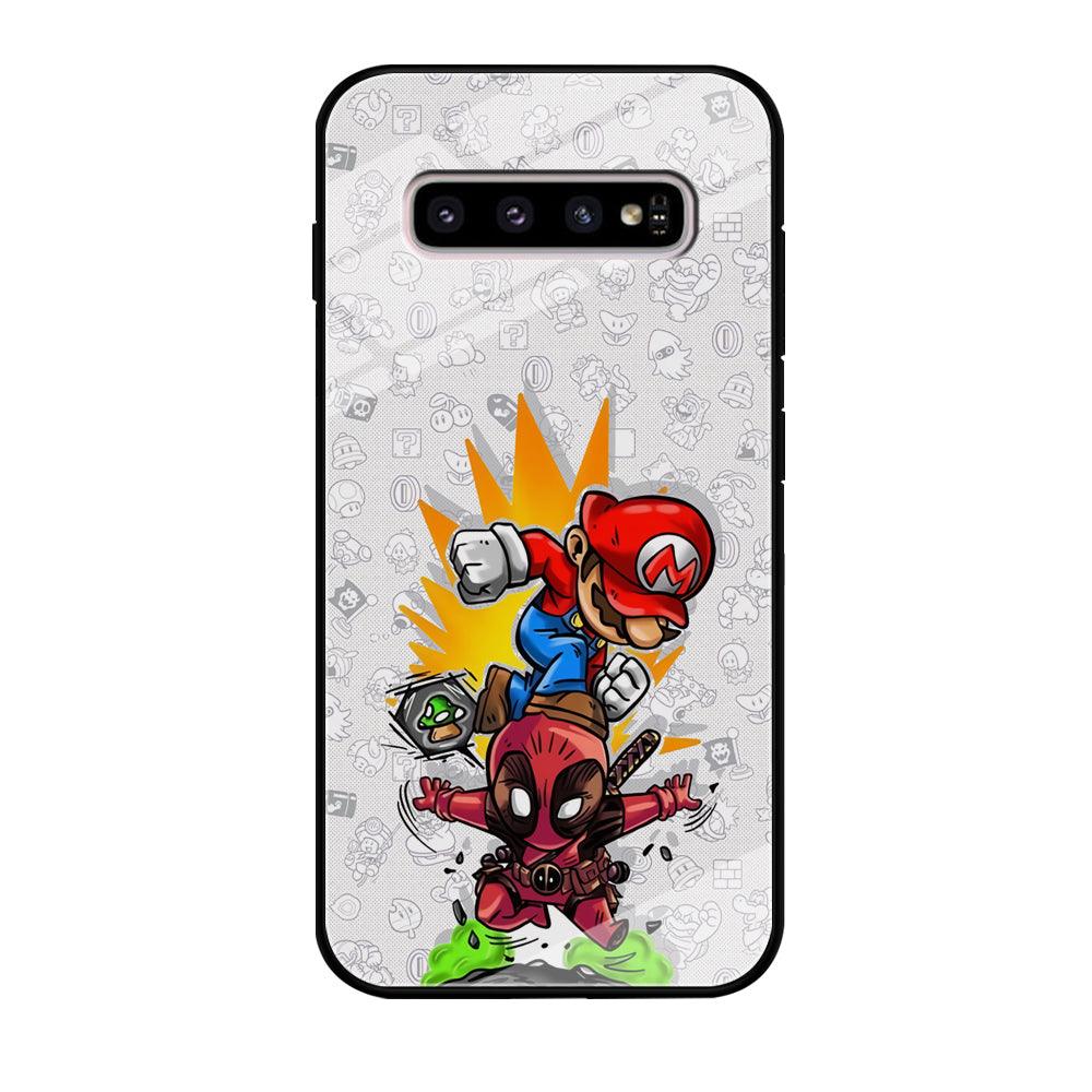 Super Mario Jerk The Problem Samsung Galaxy S10 Plus Case-Oxvistore