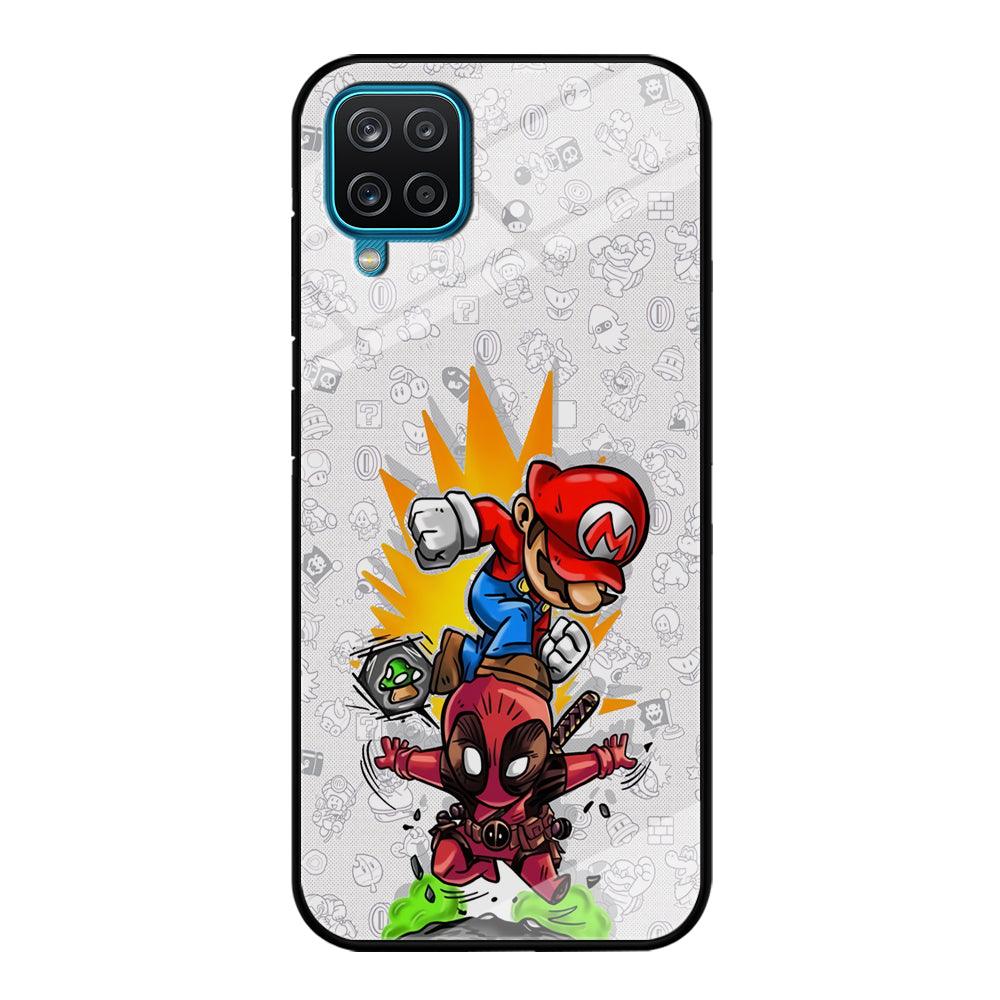 Super Mario Jerk The Problem Samsung Galaxy A12 Case-Oxvistore