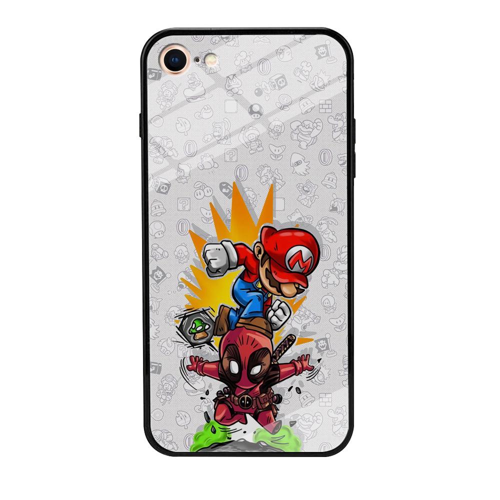 Super Mario Jerk The Problem iPhone 8 Case-Oxvistore