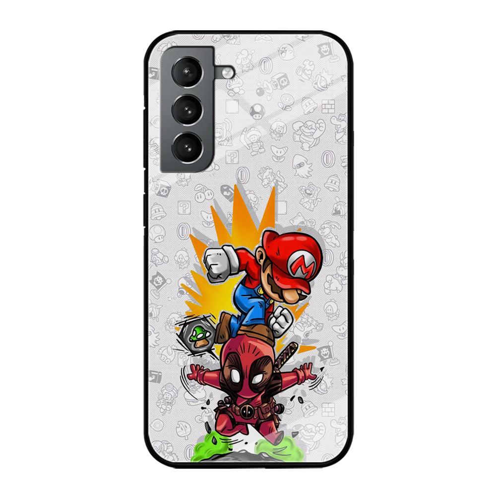 Super Mario Jerk The Problem Samsung Galaxy S21 Plus Case-Oxvistore