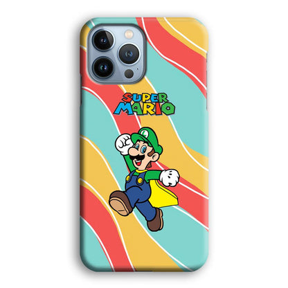 Super Mario Luigi Step and Fly iPhone 14 Pro Max Case-Oxvistore