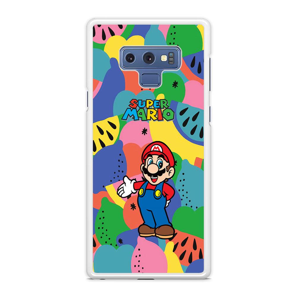 Super Mario Fruits Party Samsung Galaxy Note 9 Case-Oxvistore