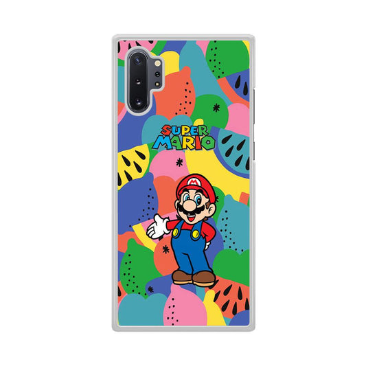 Super Mario Fruits Party Samsung Galaxy Note 10 Plus Case-Oxvistore