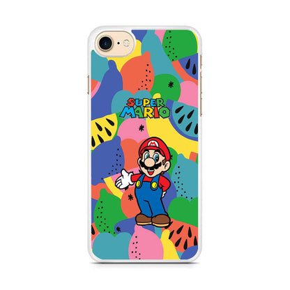 Super Mario Fruits Party iPhone 8 Case-Oxvistore