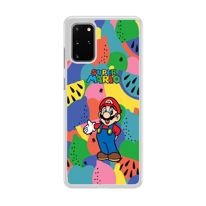 Super Mario Fruits Party Samsung Galaxy S20 Plus Case-Oxvistore