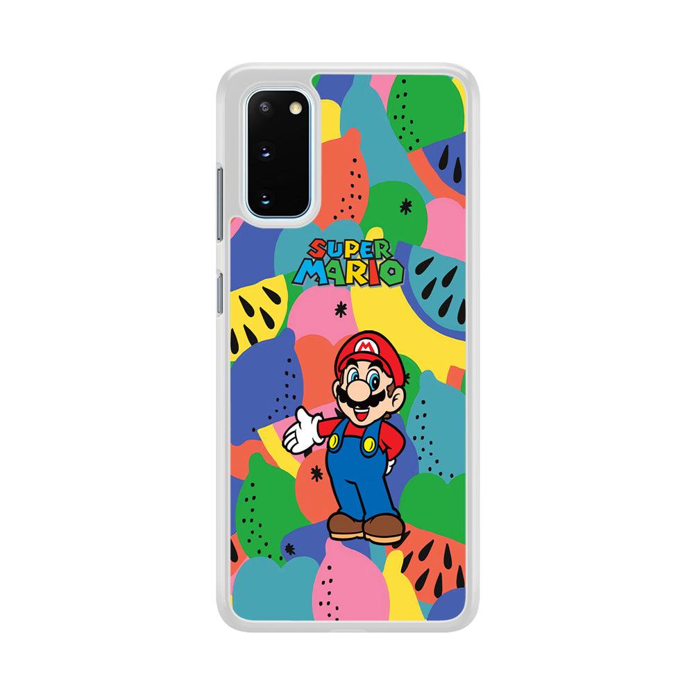 Super Mario Fruits Party Samsung Galaxy S20 Case-Oxvistore