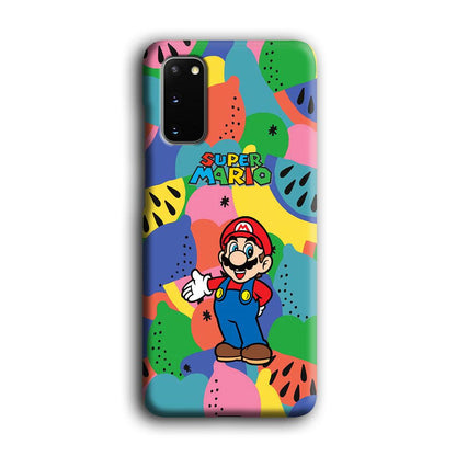 Super Mario Fruits Party Samsung Galaxy S20 Case-Oxvistore