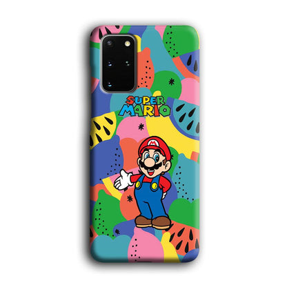 Super Mario Fruits Party Samsung Galaxy S20 Plus Case-Oxvistore