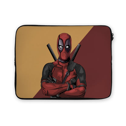 Superhero Deadpool Art Laptop Sleeve Protective Cover