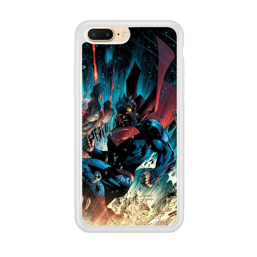 Superman Kick The Enemy iPhone 8 Plus Case-Oxvistore