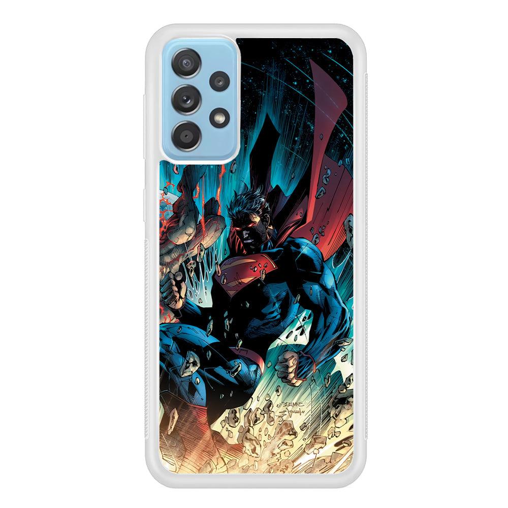 Superman Kick The Enemy Samsung Galaxy A72 Case-Oxvistore