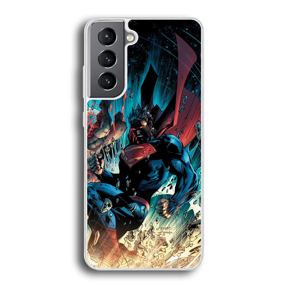 Superman Kick The Enemy Samsung Galaxy S21 Plus Case-Oxvistore