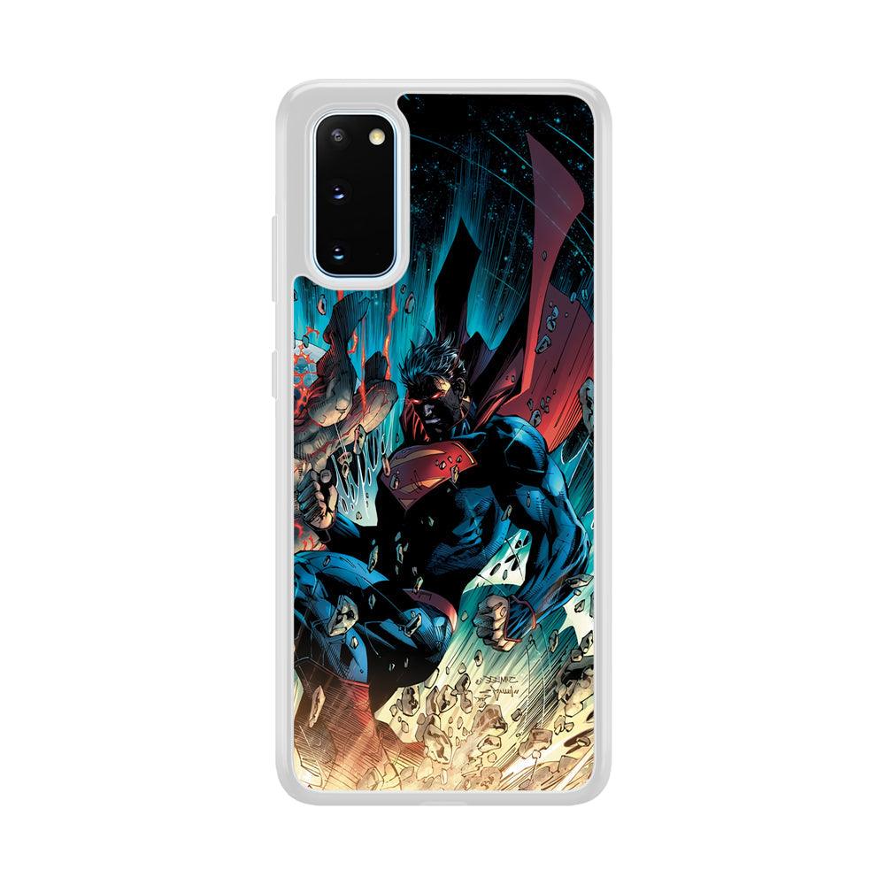 Superman Kick The Enemy Samsung Galaxy S20 Case-Oxvistore