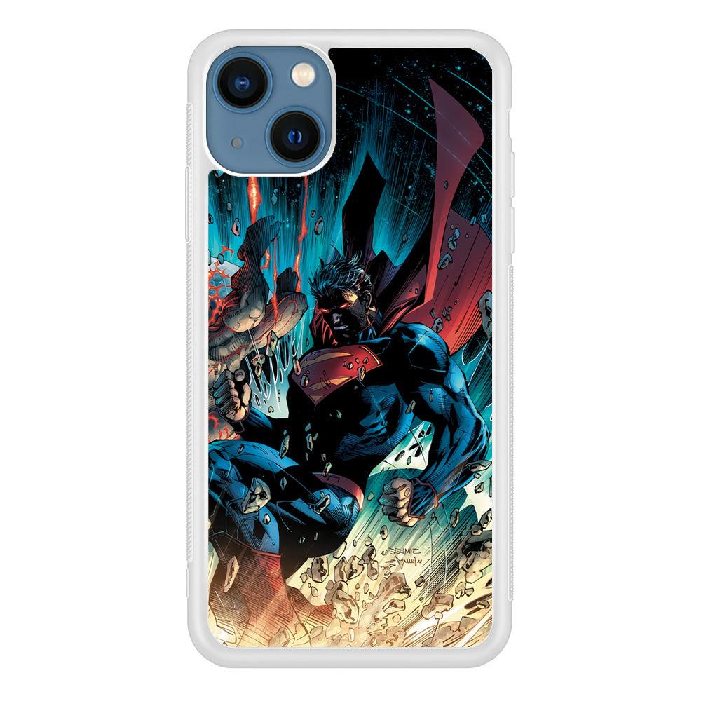 Superman Kick The Enemy iPhone 15 Plus Case-Oxvistore