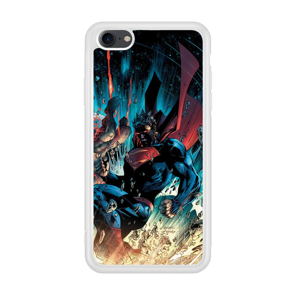 Superman Kick The Enemy iPhone 7 Case-Oxvistore