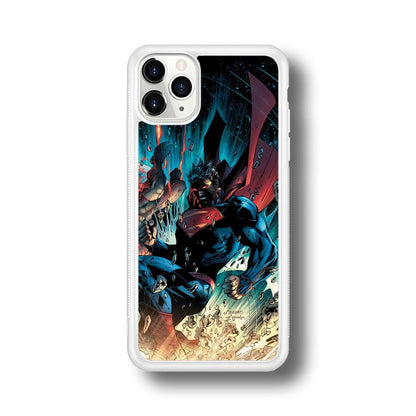 Superman Kick The Enemy iPhone 11 Pro Case-Oxvistore