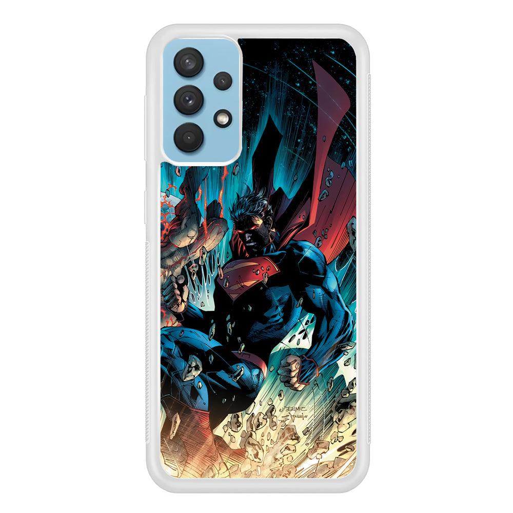 Superman Kick The Enemy Samsung Galaxy A32 Case-Oxvistore