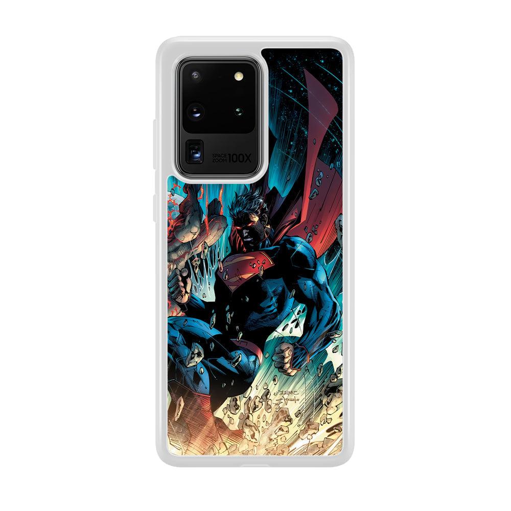 Superman Kick The Enemy Samsung Galaxy S20 Ultra Case-Oxvistore