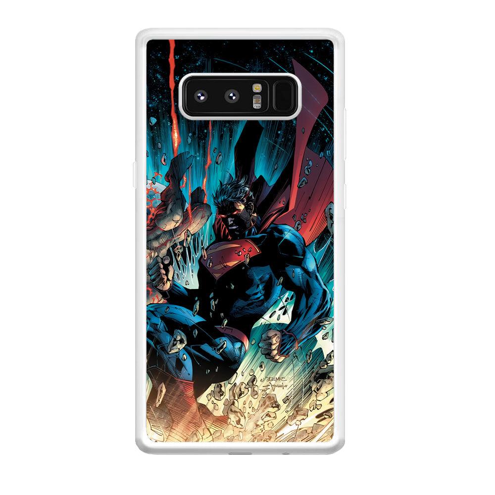 Superman Kick The Enemy Samsung Galaxy Note 8 Case-Oxvistore