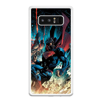 Superman Kick The Enemy Samsung Galaxy Note 8 Case-Oxvistore