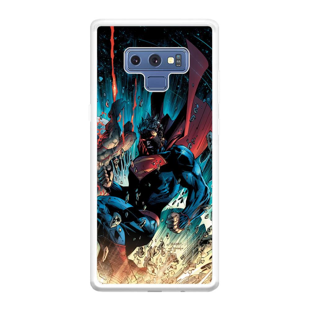 Superman Kick The Enemy Samsung Galaxy Note 9 Case-Oxvistore