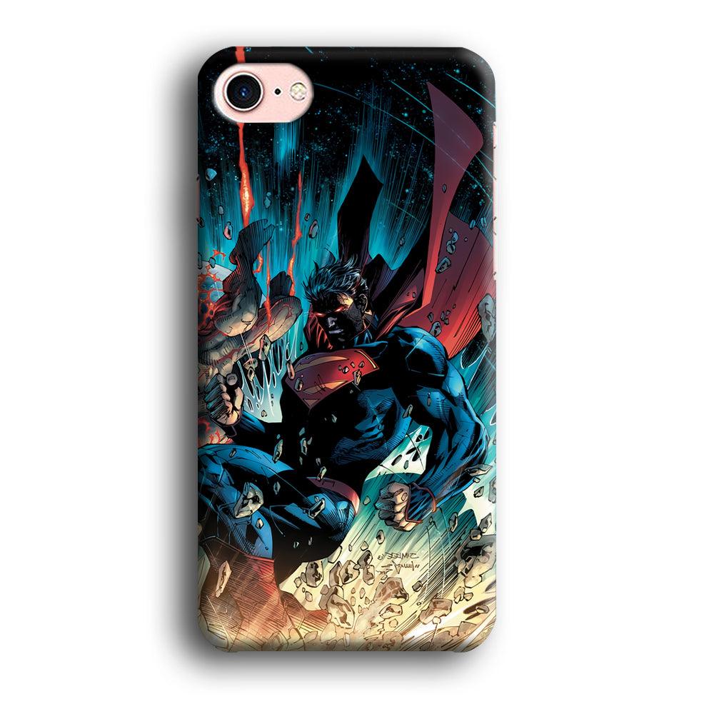 Superman Kick The Enemy iPhone 7 Case-Oxvistore