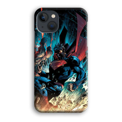 Superman Kick The Enemy iPhone 15 Plus Case-Oxvistore