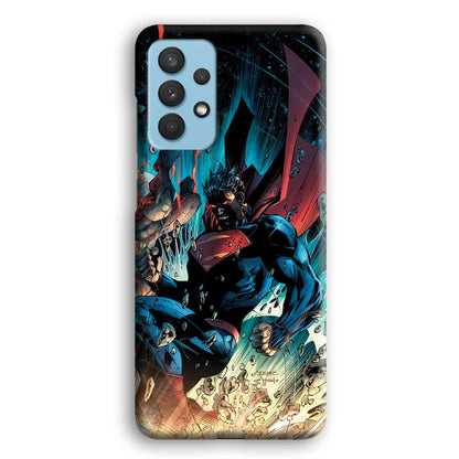 Superman Kick The Enemy Samsung Galaxy A32 Case-Oxvistore