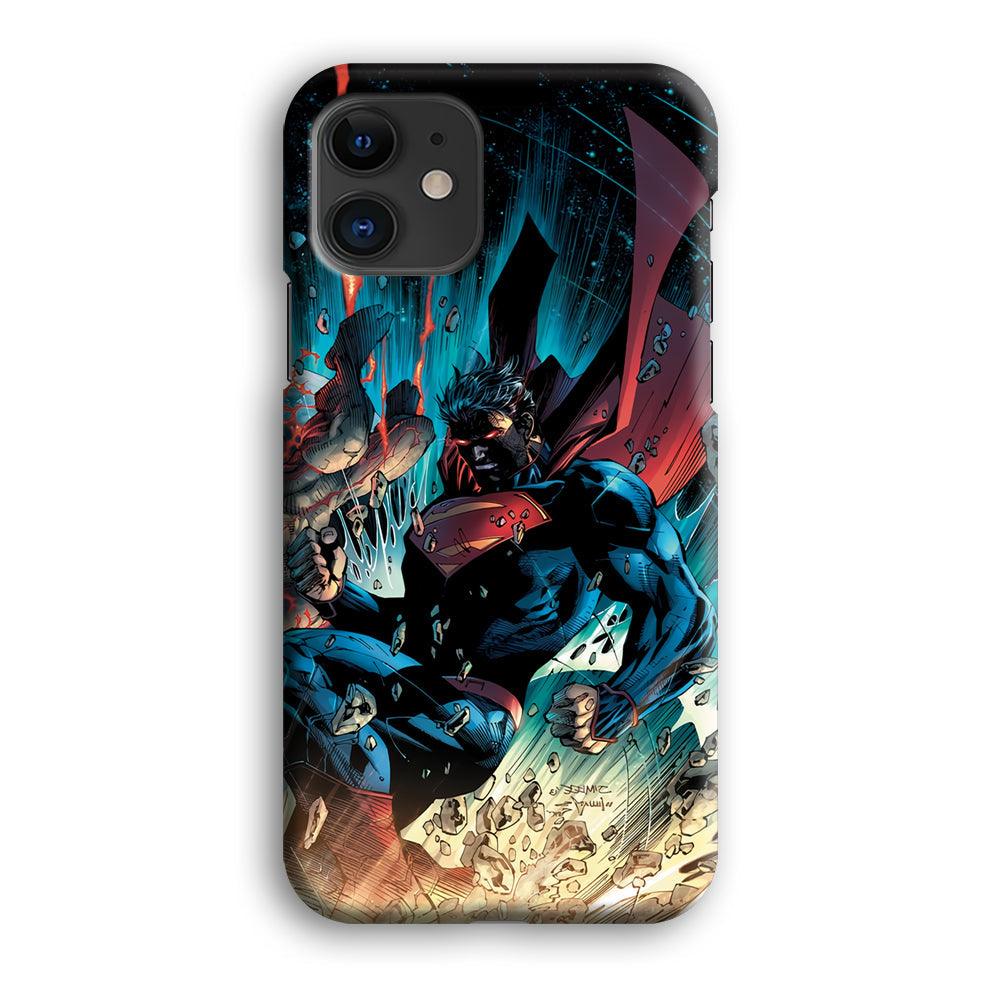 Superman Kick The Enemy iPhone 12 Case-Oxvistore