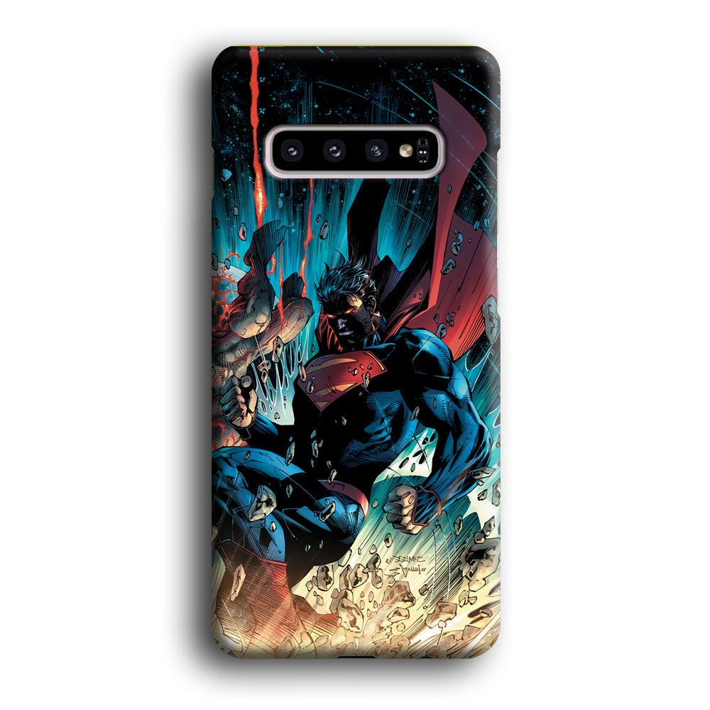 Superman Kick The Enemy Samsung Galaxy S10 Plus Case-Oxvistore