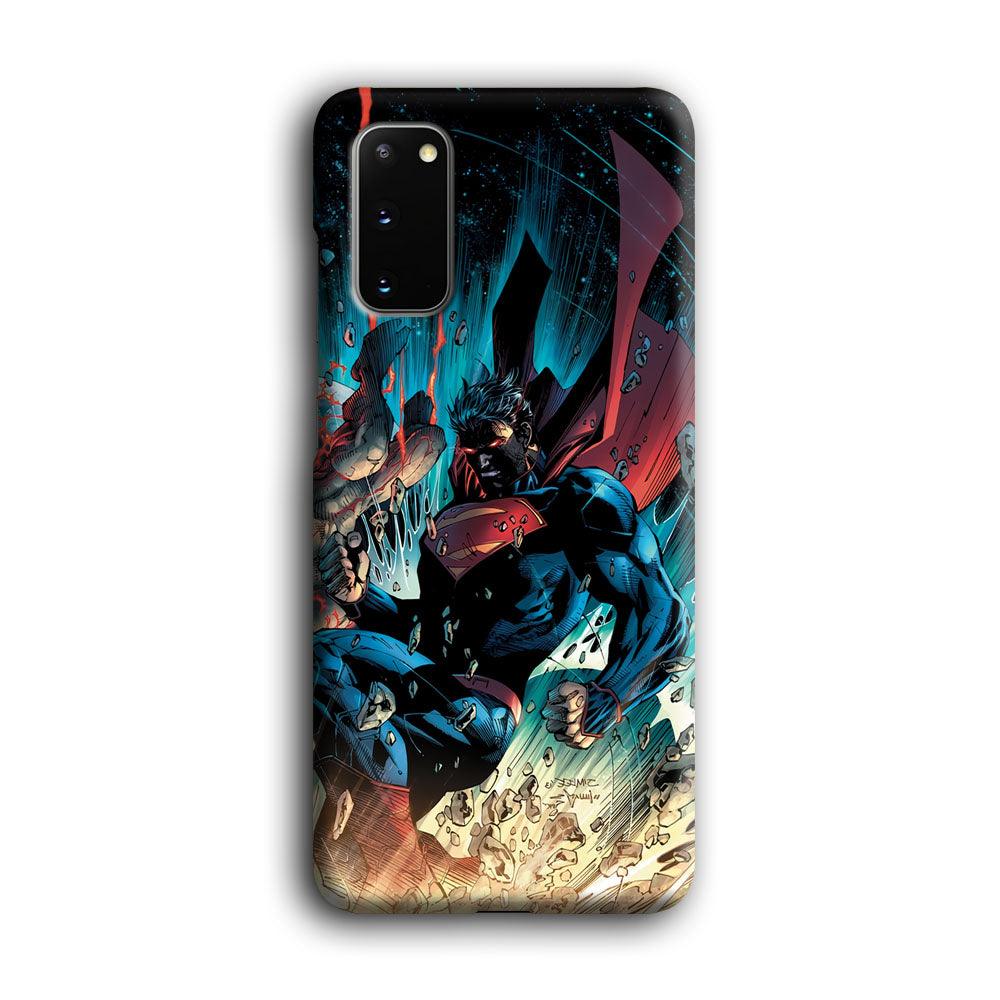 Superman Kick The Enemy Samsung Galaxy S20 Case-Oxvistore