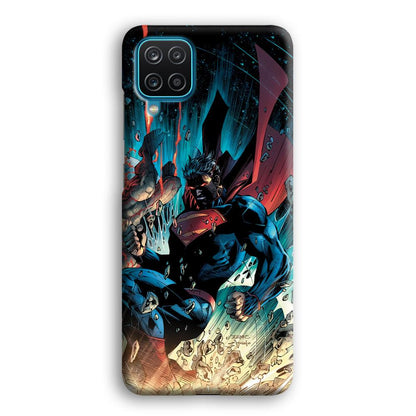 Superman Kick The Enemy Samsung Galaxy A12 Case-Oxvistore