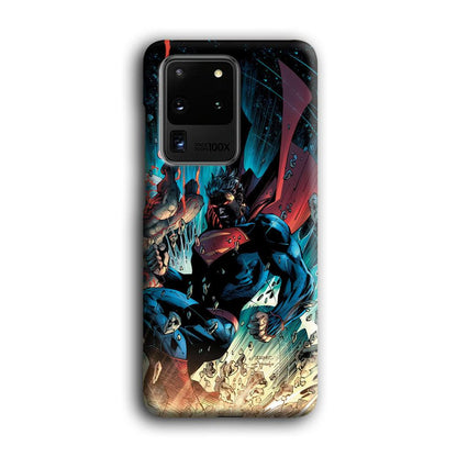 Superman Kick The Enemy Samsung Galaxy S20 Ultra Case-Oxvistore