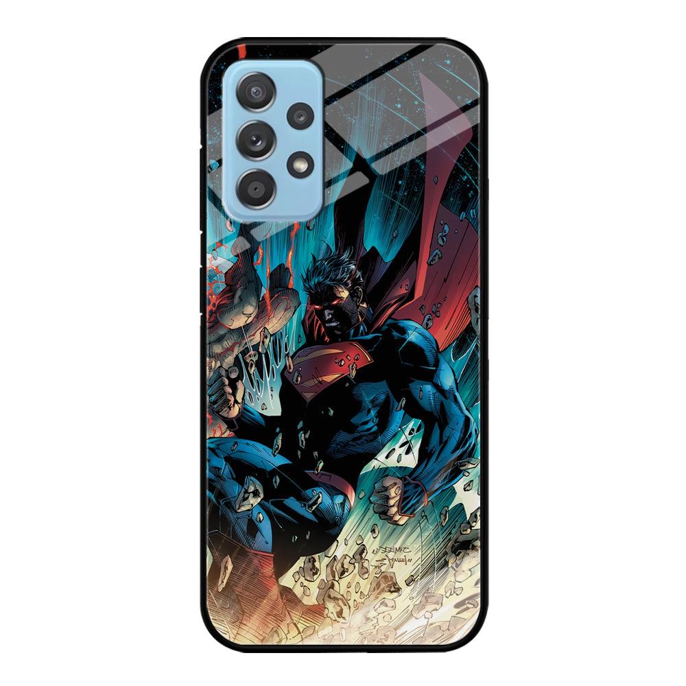 Superman Kick The Enemy Samsung Galaxy A72 Case-Oxvistore