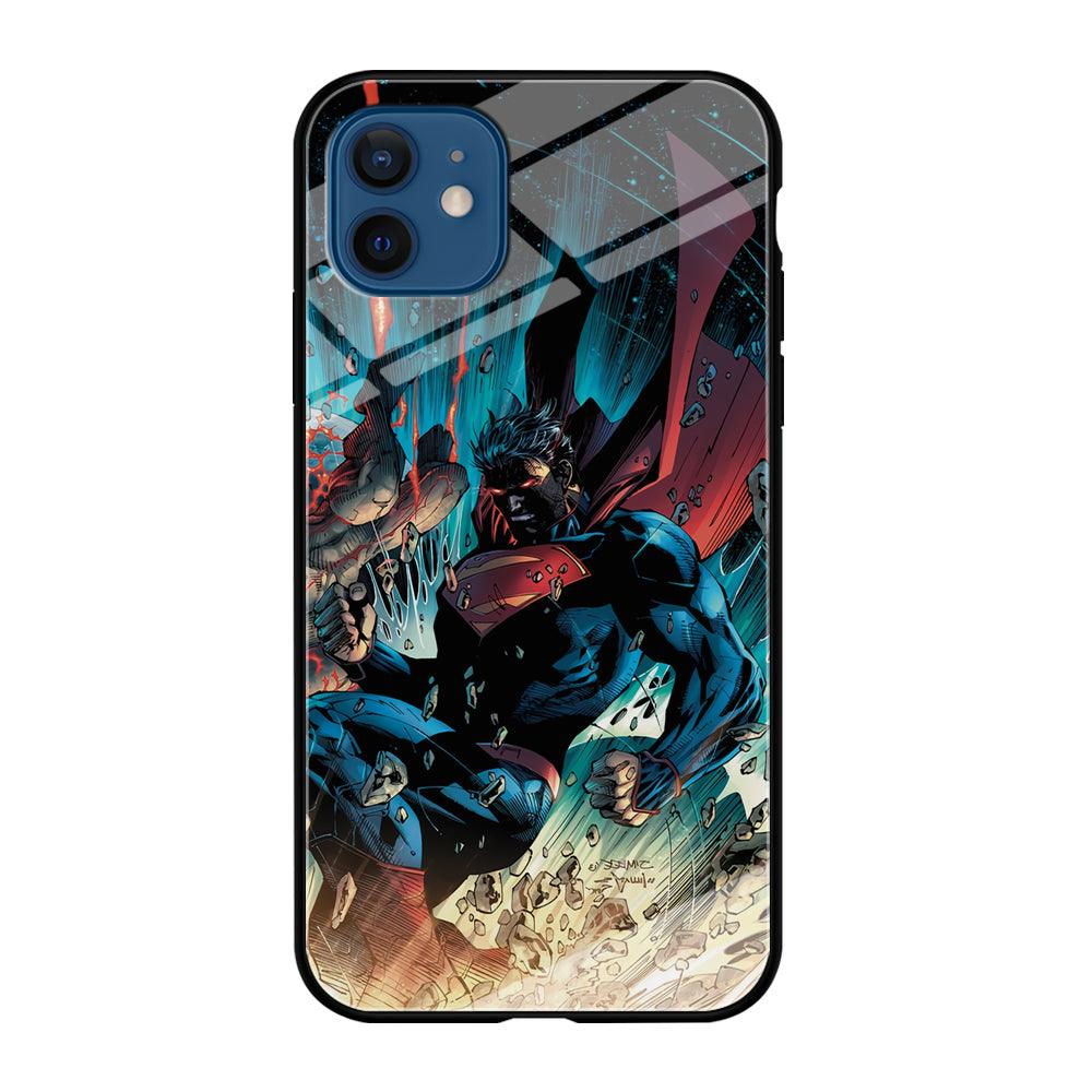 Superman Kick The Enemy iPhone 12 Case-Oxvistore