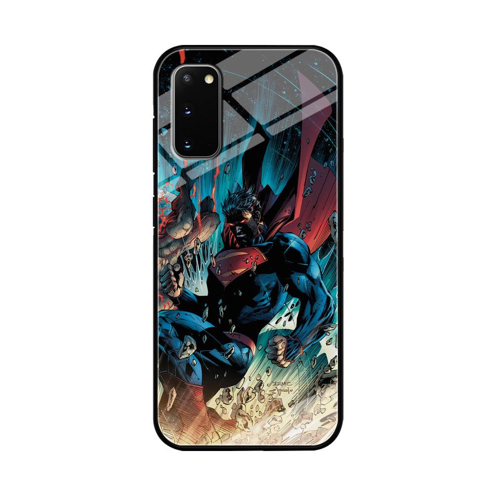 Superman Kick The Enemy Samsung Galaxy S20 Case-Oxvistore