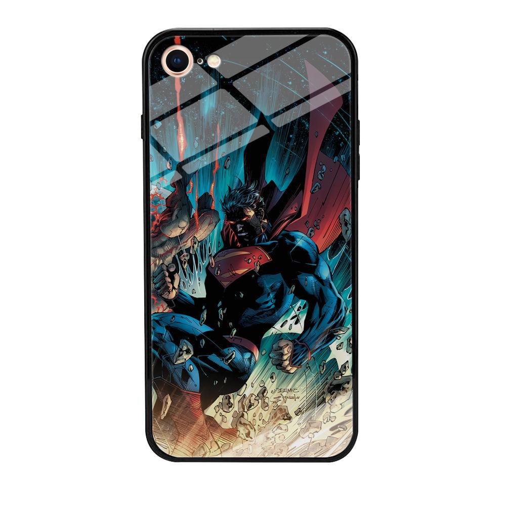 Superman Kick The Enemy iPhone 8 Case-Oxvistore