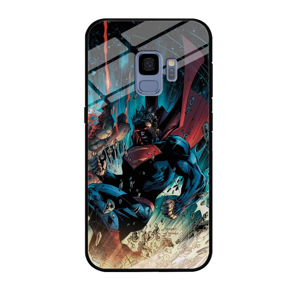 Superman Kick The Enemy Samsung Galaxy S9 Case-Oxvistore