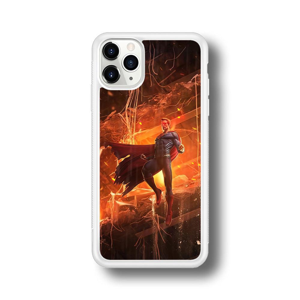 Superman Rise of Flaming Eye iPhone 11 Pro Max Case-Oxvistore